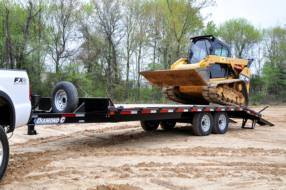 22 Ft. x 102 In. Heavy Duty Deck Over Equipment Trailer with Max Ramps