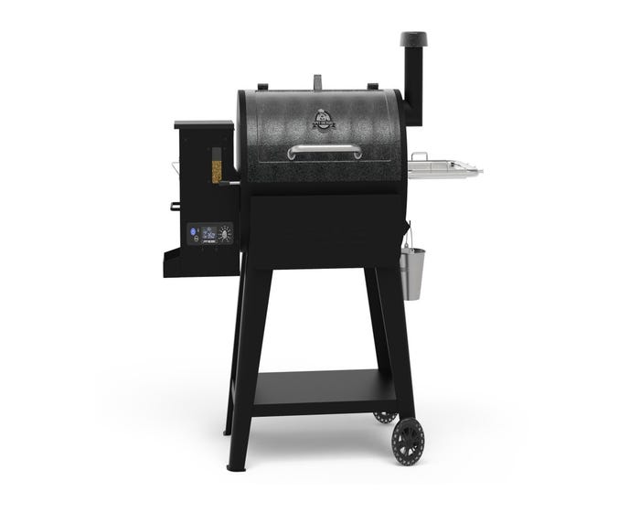 Pit Boss 820 Pellet Grill， Sportsman Serie， Matte Black/Shadow Gray - 10792