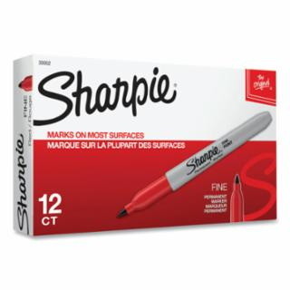 Sharpie 652 30002 Red Sharpie Fine Pointpermanent ...