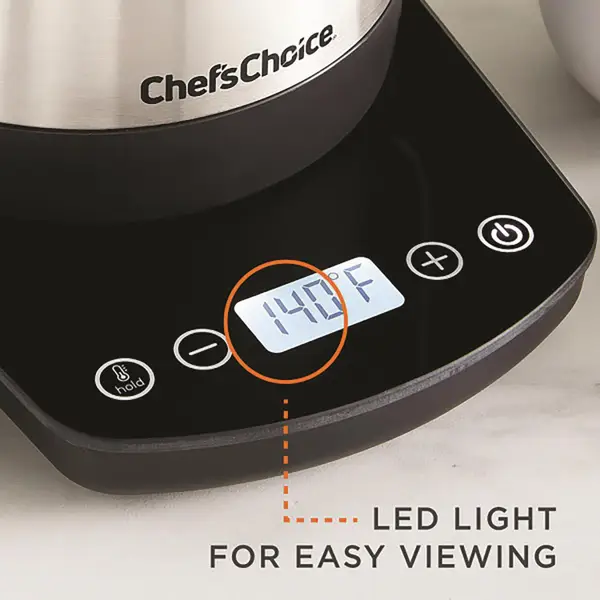 Chef'sChoice 1 L Digital Electric Gooseneck Kettle