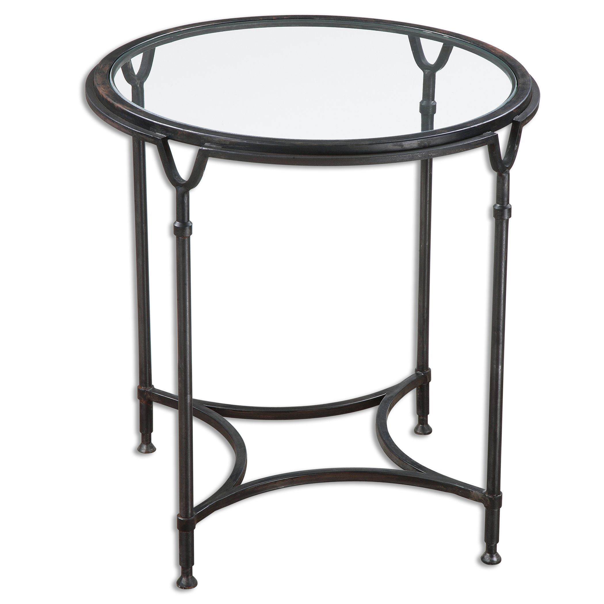 Samson Glass Side Table