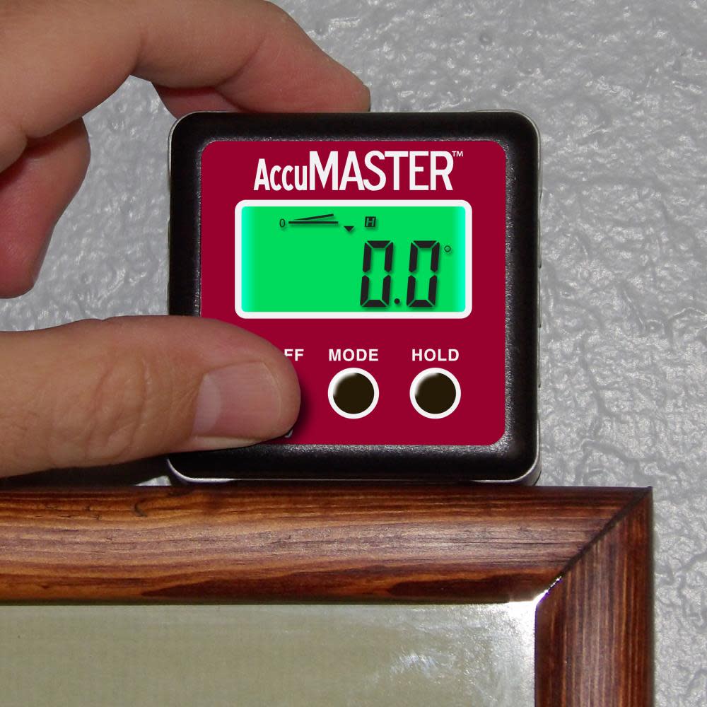 AccuMASTER 2-in-1 Digital Angle Gauge ;