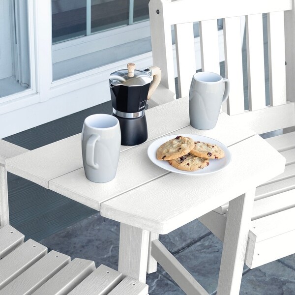 Highwood EcoFriendly Adirondack TeteaTete Connecting Table