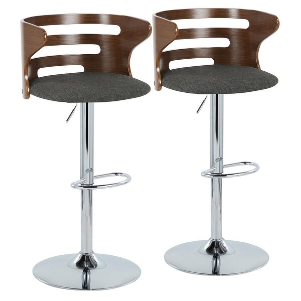 Carson Carrington Cranagh Adjustable Bar Stool (Set of 2)