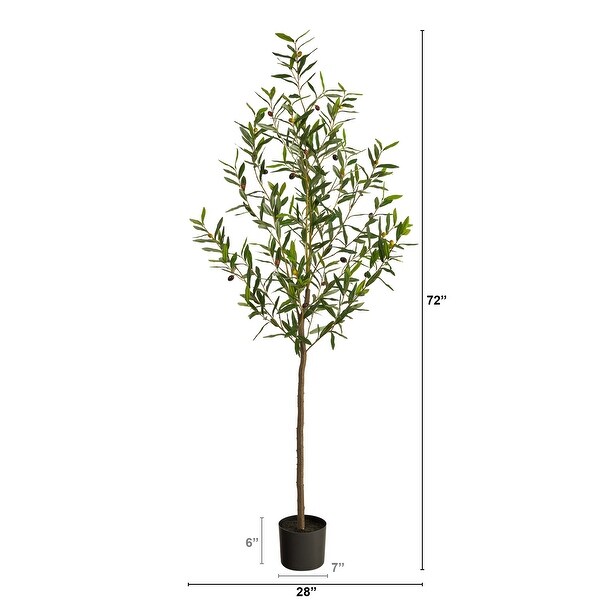 6' Olive Artificial Tree