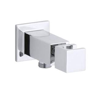 KOHLER Loure Wall-Mount Metal Handshower Holder in Polished Chrome K-14791-CP