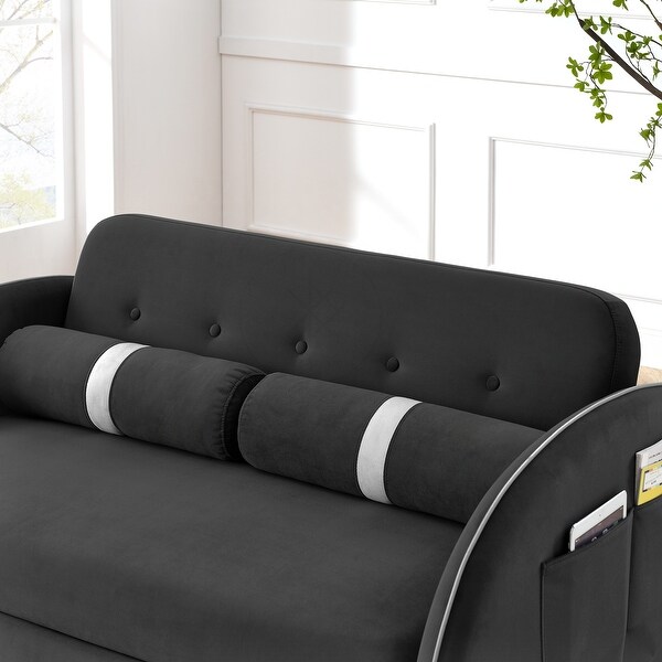 2 Seater Loveseats Sofa Couch with side pockets