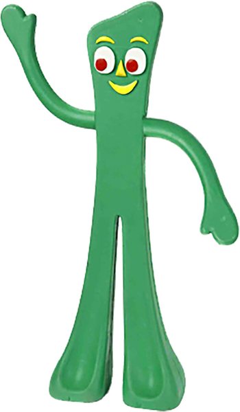 Multipet Gumby Squeaky Plush Dog Toy