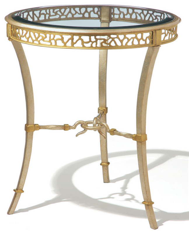 Bolero Chairside Table   Contemporary   Side Tables And End Tables   by Maitland Smith  Houzz