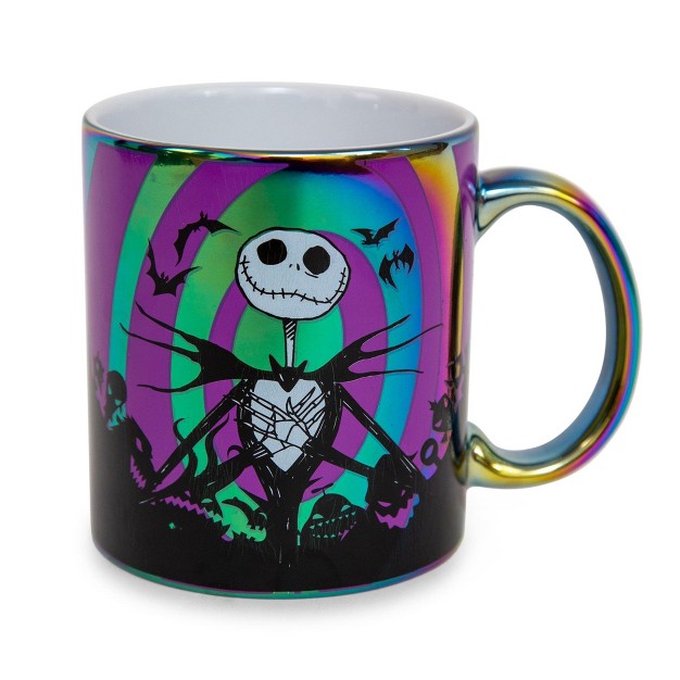 Silver Buffalo Disney The Nightmare Before Christmas Hypno Jack Ceramic Mug Holds 20 Ounces