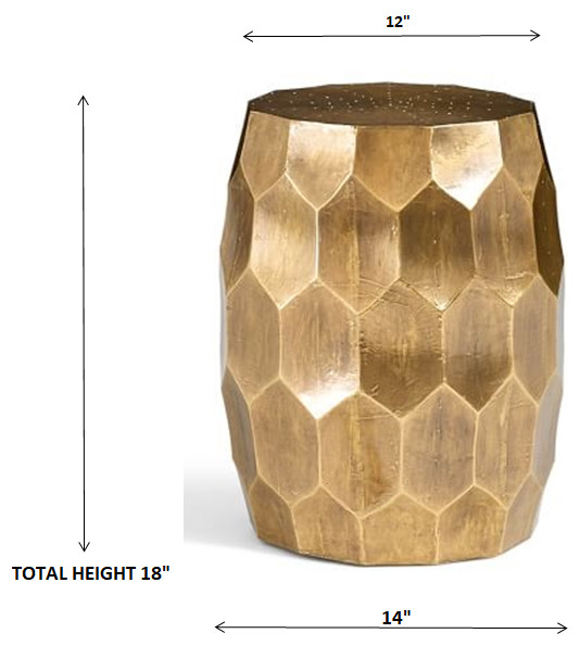 Posh Pollen Anna End  ampSide Tables   Contemporary   Side Tables And End Tables   by Hives  ampHoney  Houzz