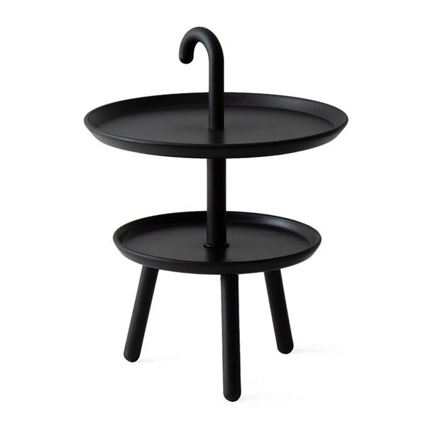 Umbria Accent Tiered Modern Minimalist End Side Table