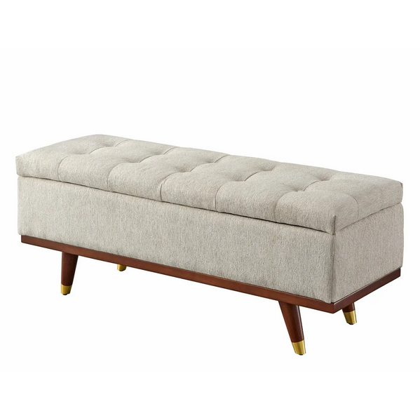 angelo:HOME Storage Ottoman - Tate (beige)