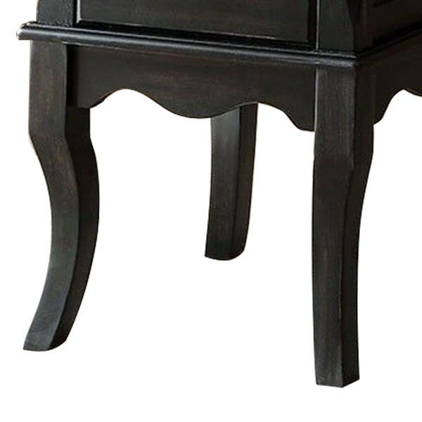 Nathan Side Table in Antique Black