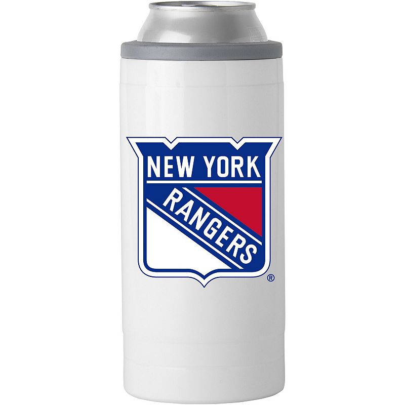 New York Rangers 12oz. Letterman Slim Can Cooler