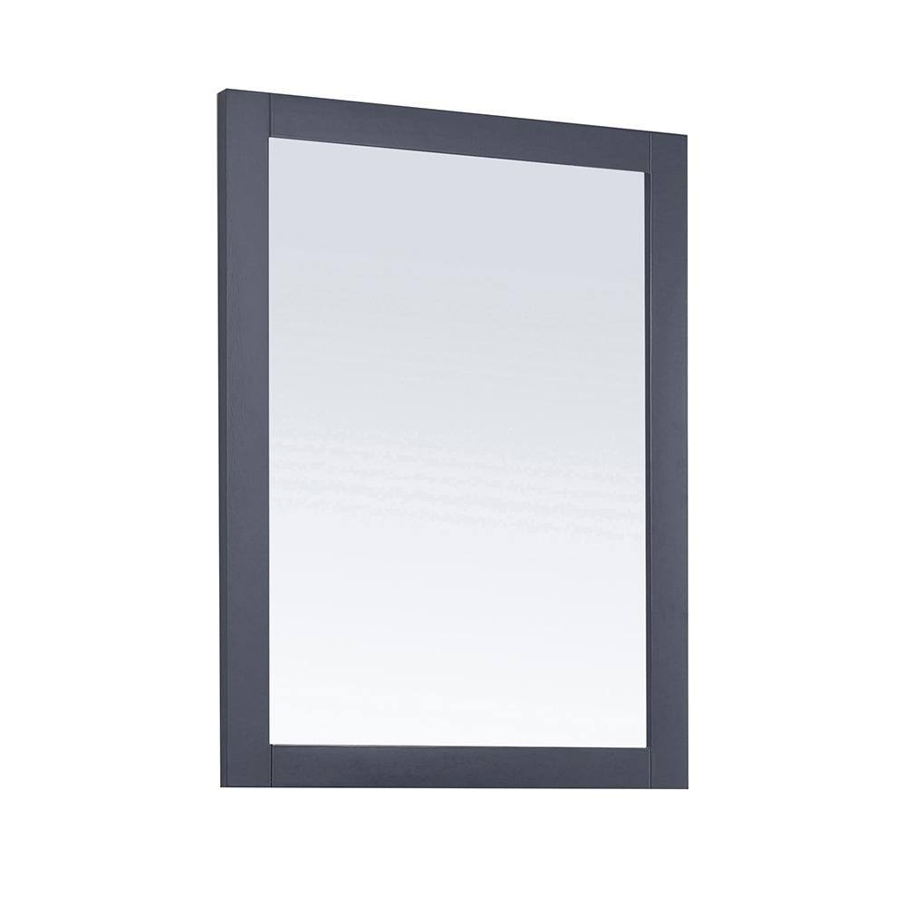 Home Decorators Collection Lincoln 30.00 in. W x 22.00 in. H Framed Rectangular Bathroom Vanity Mirror in Midnight Blue Lincoln MR