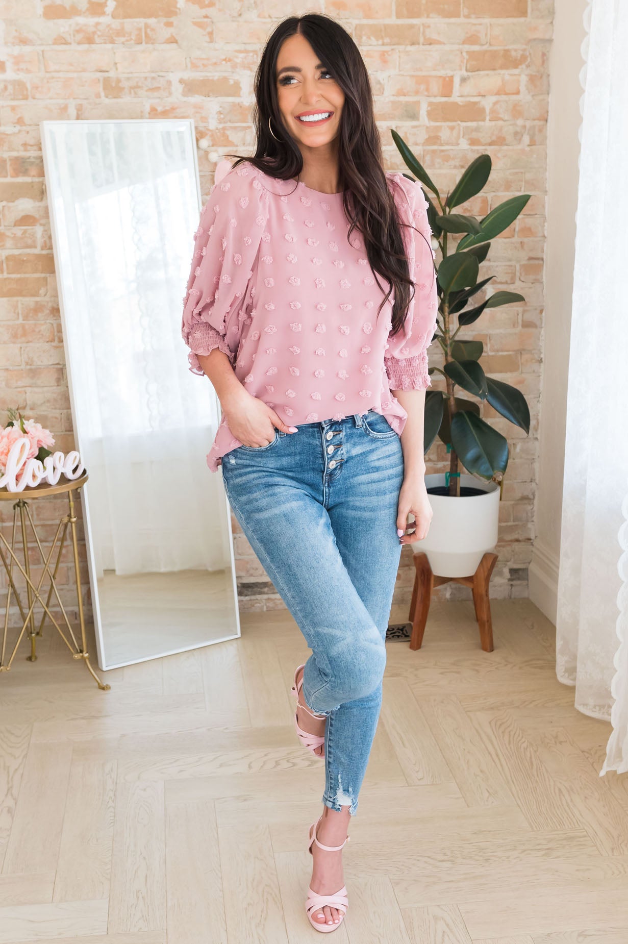 Youthful Heart Modest Blouse