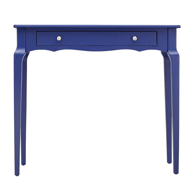 HomeVance Isabella 1-Drawer Scalloped Console Table