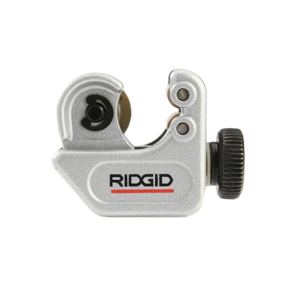 RIDGID 18 in. to 58 in. 103 Close Quarters Copper Aluminum Brass and Plastic Tubing Cutter Multi-Use Tubing Tool 32975