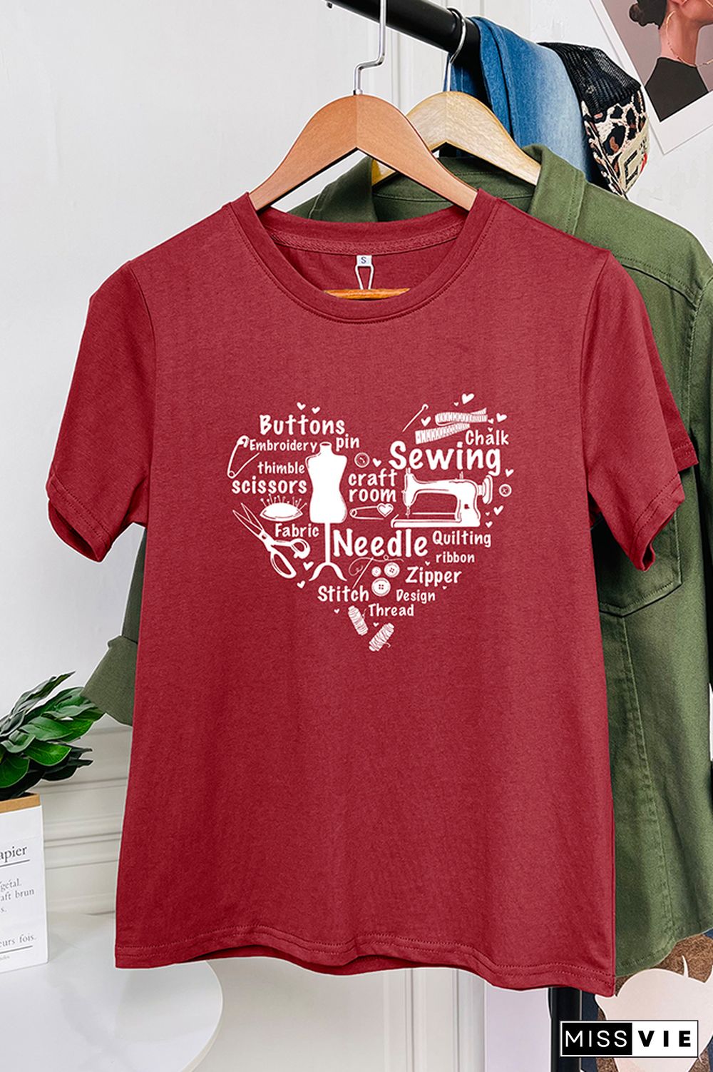 Sewing Files For Cricut Graphic T-Shirt Wholesale