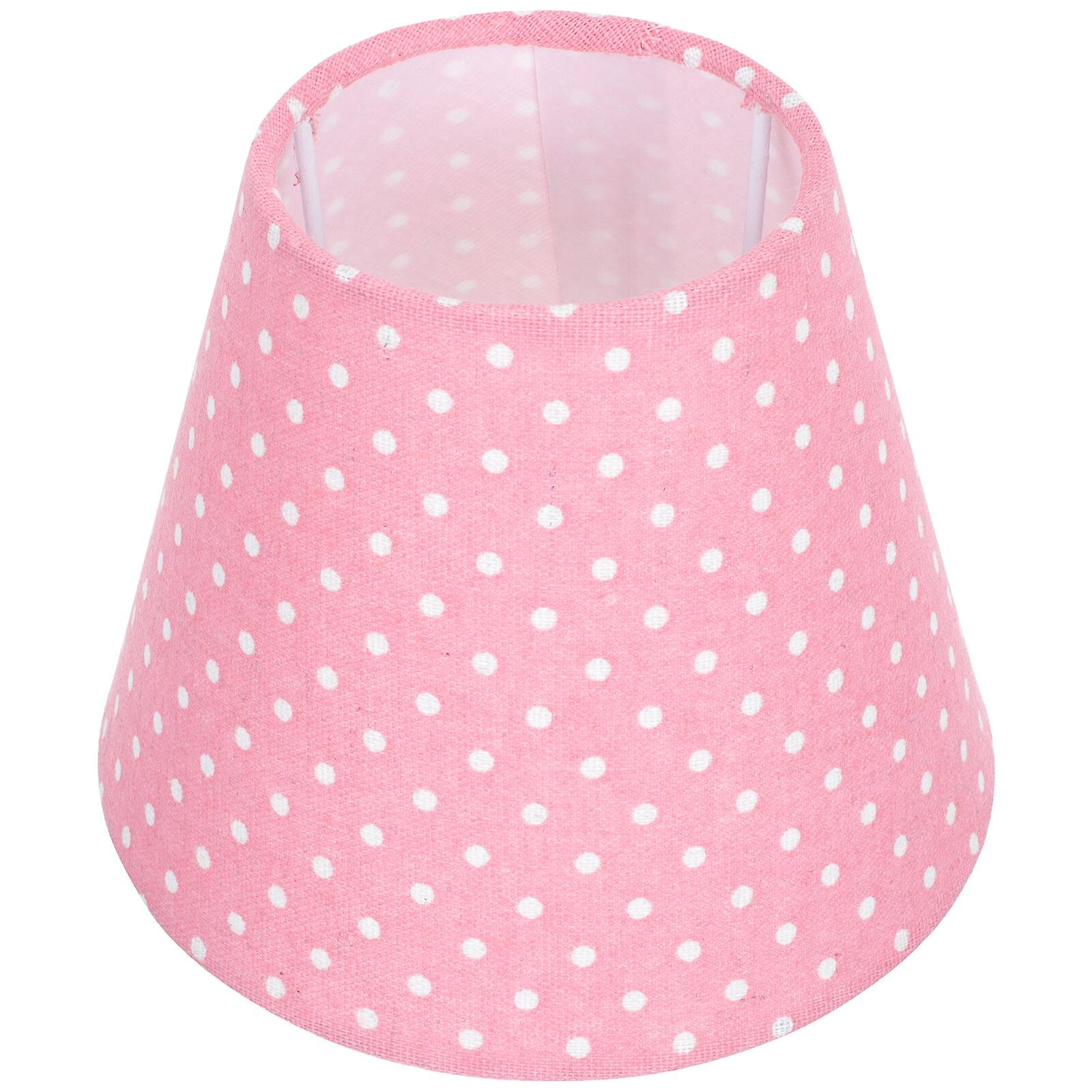 Creative Polka Dot Lampshade Cloth Lamp Cover Creative Cloth Lampshade