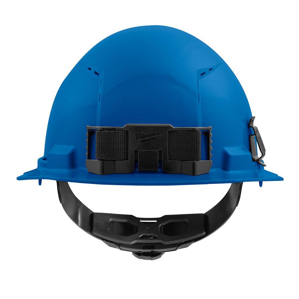 MW BOLT Blue Type 1 Class C Front Brim Vented Hard Hat with 4-Point Ratcheting Suspension (10-Pack) 48-73-1204X10