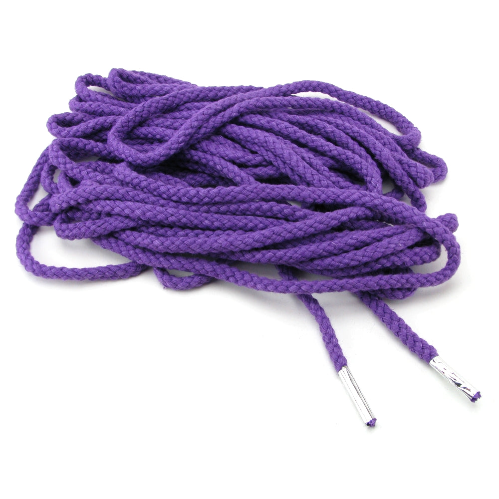 Fetish Fantasy Series 35 Foot Japanese Silk Rope in Purple