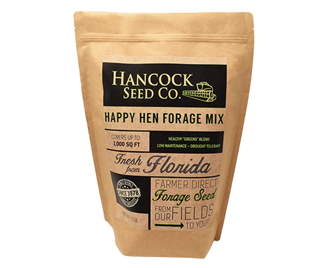 Hancocks Happy Hen Forage Seed Mix， 5 lb. Bag