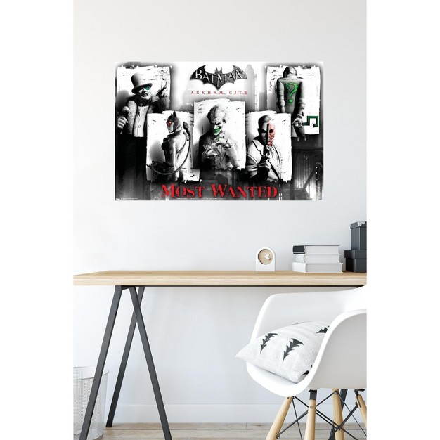 Trends International Dc Comics Video Game Arkham City Most Wanted Unframed Wall Poster Prints