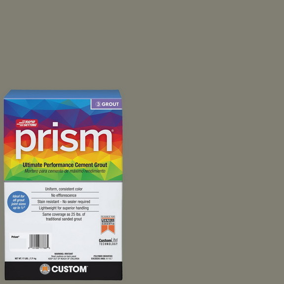 Bedrosians Custom Prism Sanded Grout  17 lb