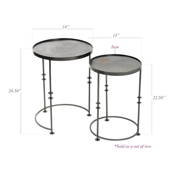 Frisbee Side Tables