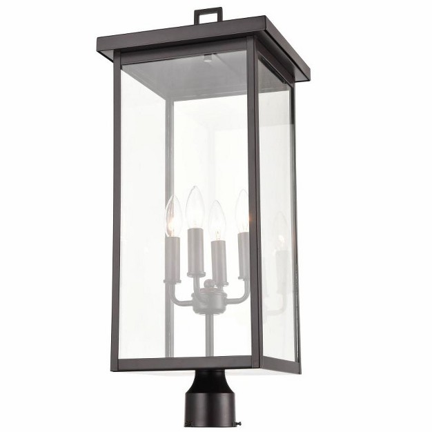 Millennium Lighting Barkeley 4 Light Lantern Powder Coat Bronze