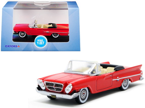 Oxford Diecast 87CC61001  1961 Chrysler 300 Conver...