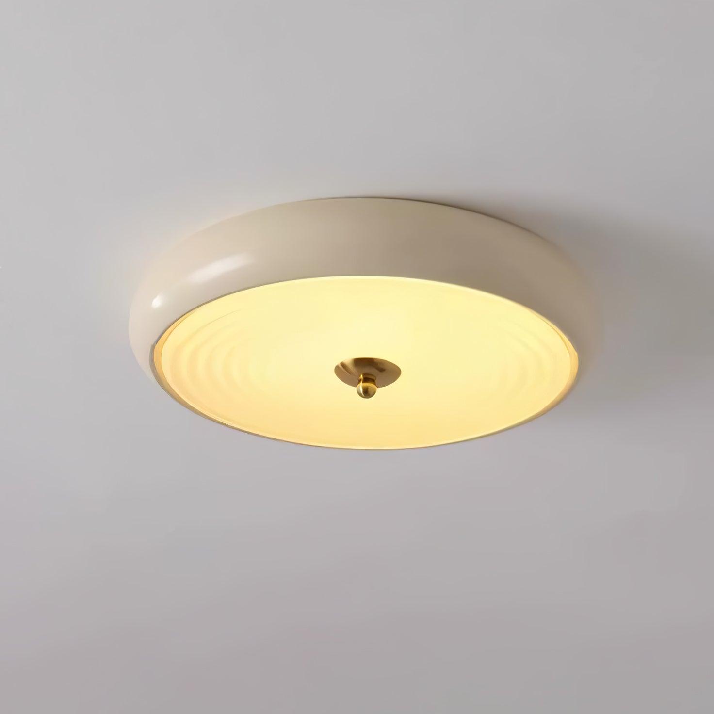 Ripple Cream Ceiling Lamp