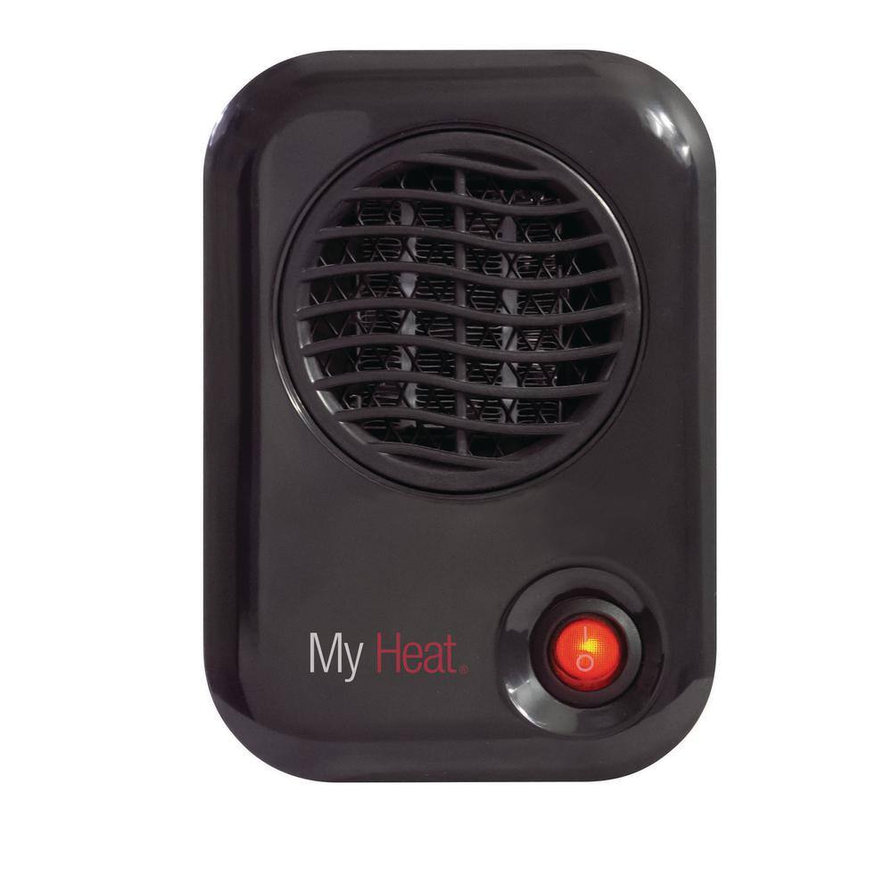 Lasko MyHeat 200-Watt Electric Portable Personal Space Heater Black 100