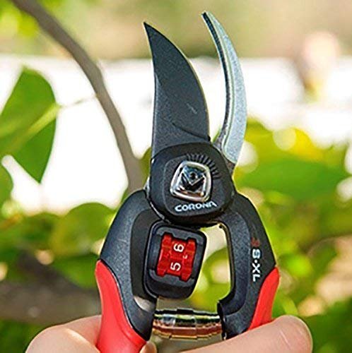 Corona BP 4214D Flex Dial Bypass Pruner With Comfort Gel Grips, 3/4 Inch