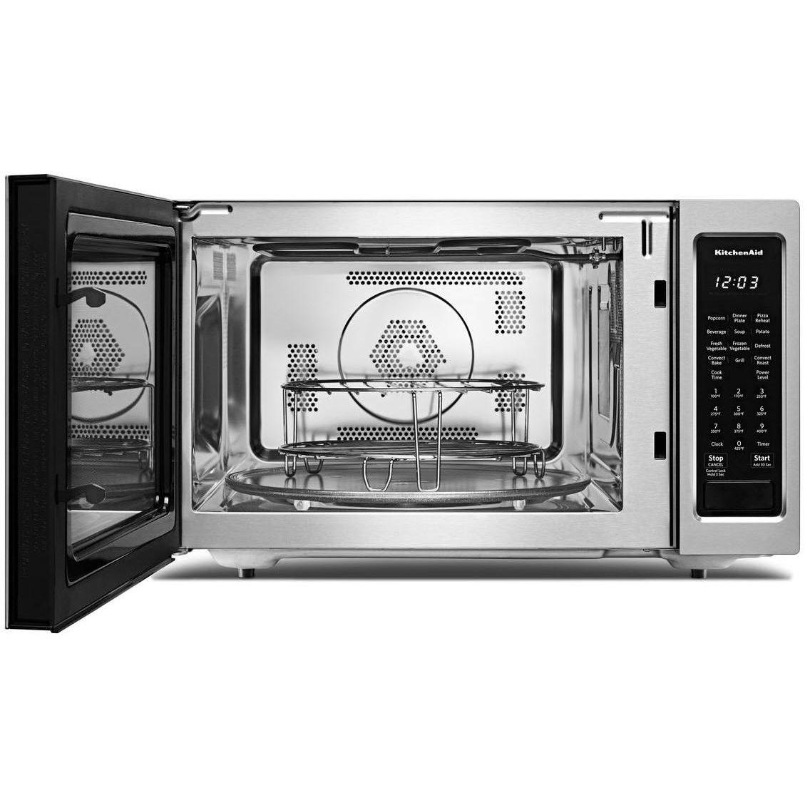 KitchenAid 1.5 cu.ft. Countertop Microwave Oven KMCC5015GSS