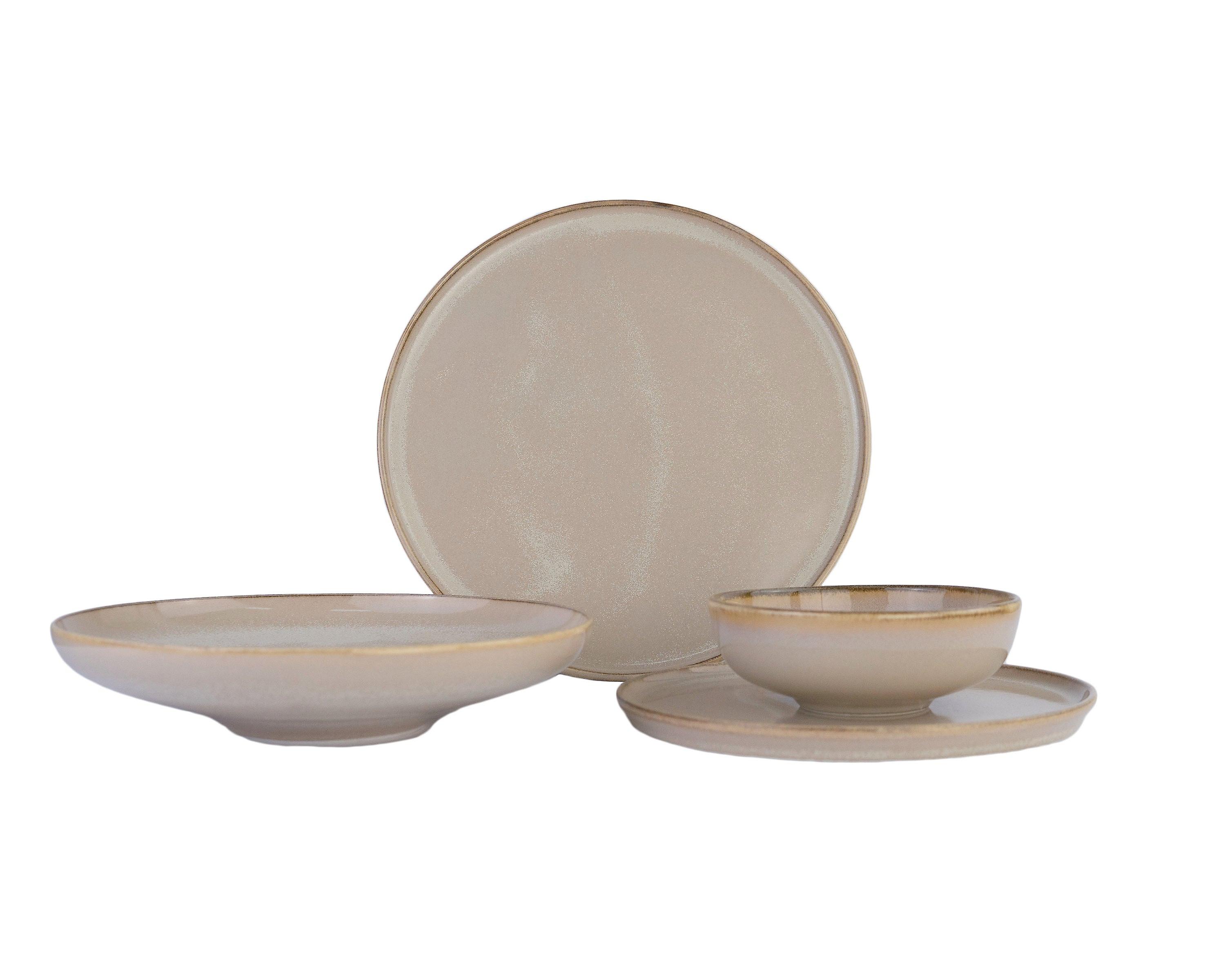 Bonna Dinnerware Set - Sand Hygge - 24 pieces - 6 persons - Porcelain