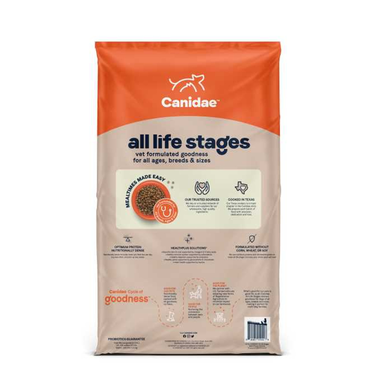 Canidae All Life Stages Dog Food， Original Multi Protein Formula