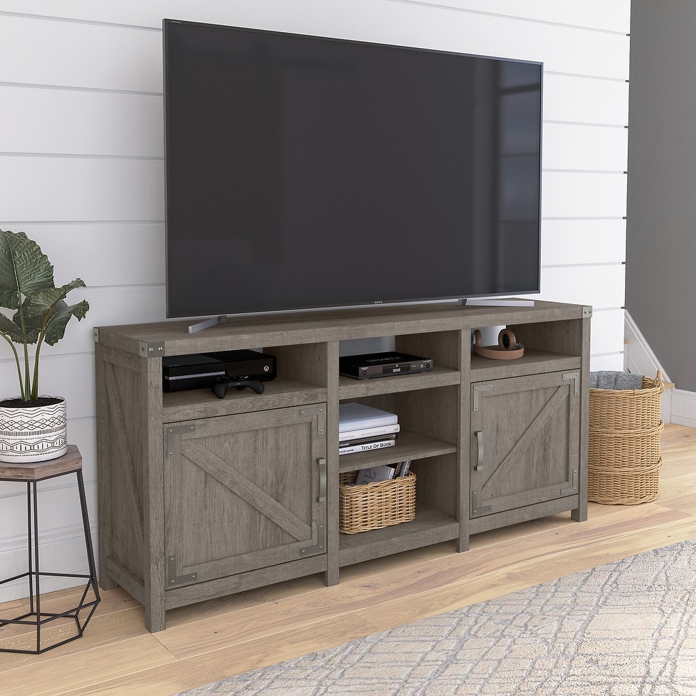 Cottage Grove 65W Farmhouse TV Stand for 75 Inch TV by Bush Furniture