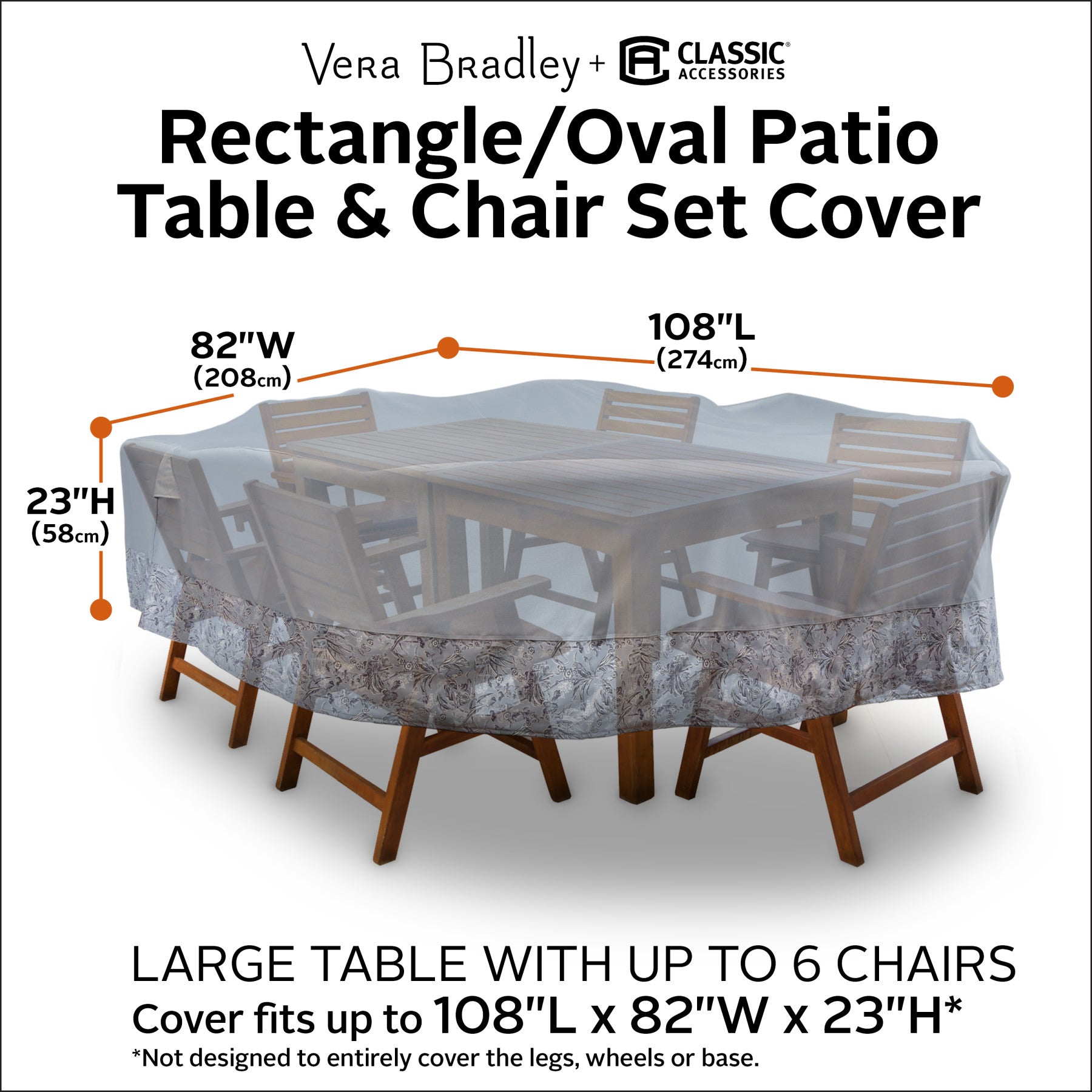 Rectangular Table/Chair Cover