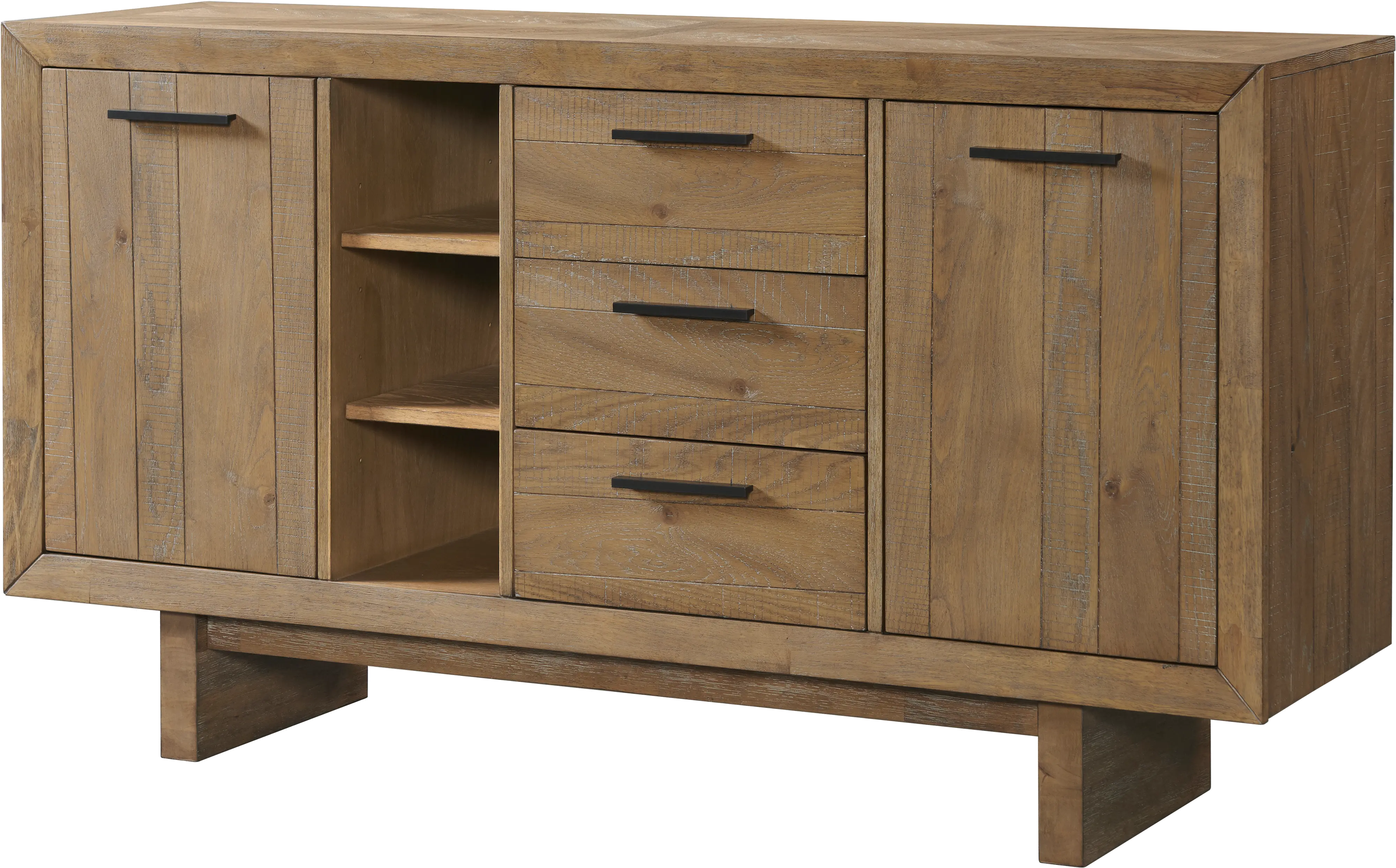 Loft Harbor Weathered Oak Sideboard