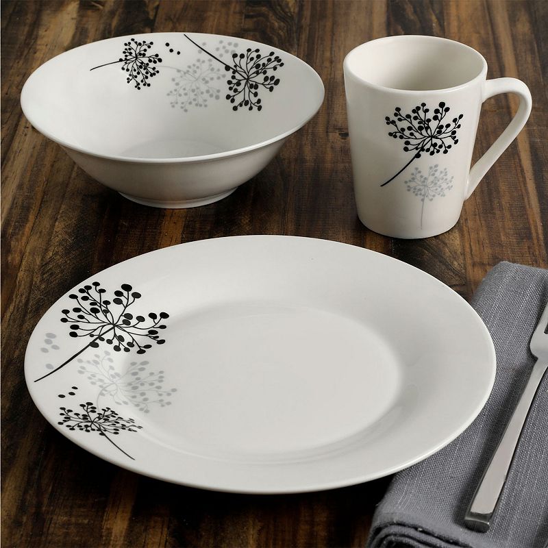 Gibson Netherwood 12-Piece Dinnerware Set