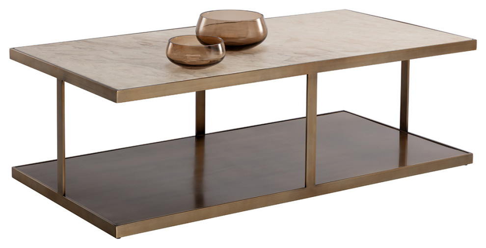 Kamali Coffee Table   Contemporary   Coffee Tables   by Sunpan Modern Home  Houzz