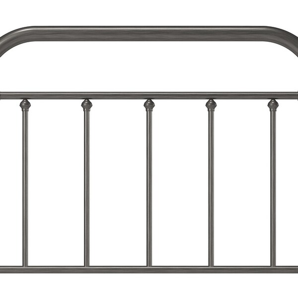 Hillsdale Furniture Kirkland Metal Headboard， Aged Pewter - - 33142603