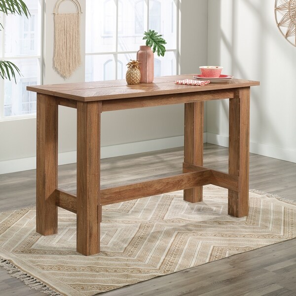 427126 Boone Mountain Counter Height Dining Table， Sindoori Mango Finish