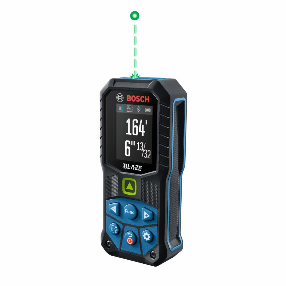 Bosch BLAZE Connected Green Beam Digital Laser Measure 165' GLM165-27CGL from Bosch