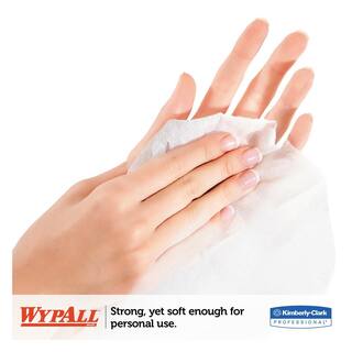 WYPALL L30 Towels POP-UP Box 10 in. x 9-45 in. White 120Box 10 BoxesCarton KCC03086