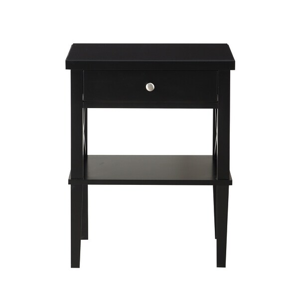 Wooden Modern Nightstand - - 36806270