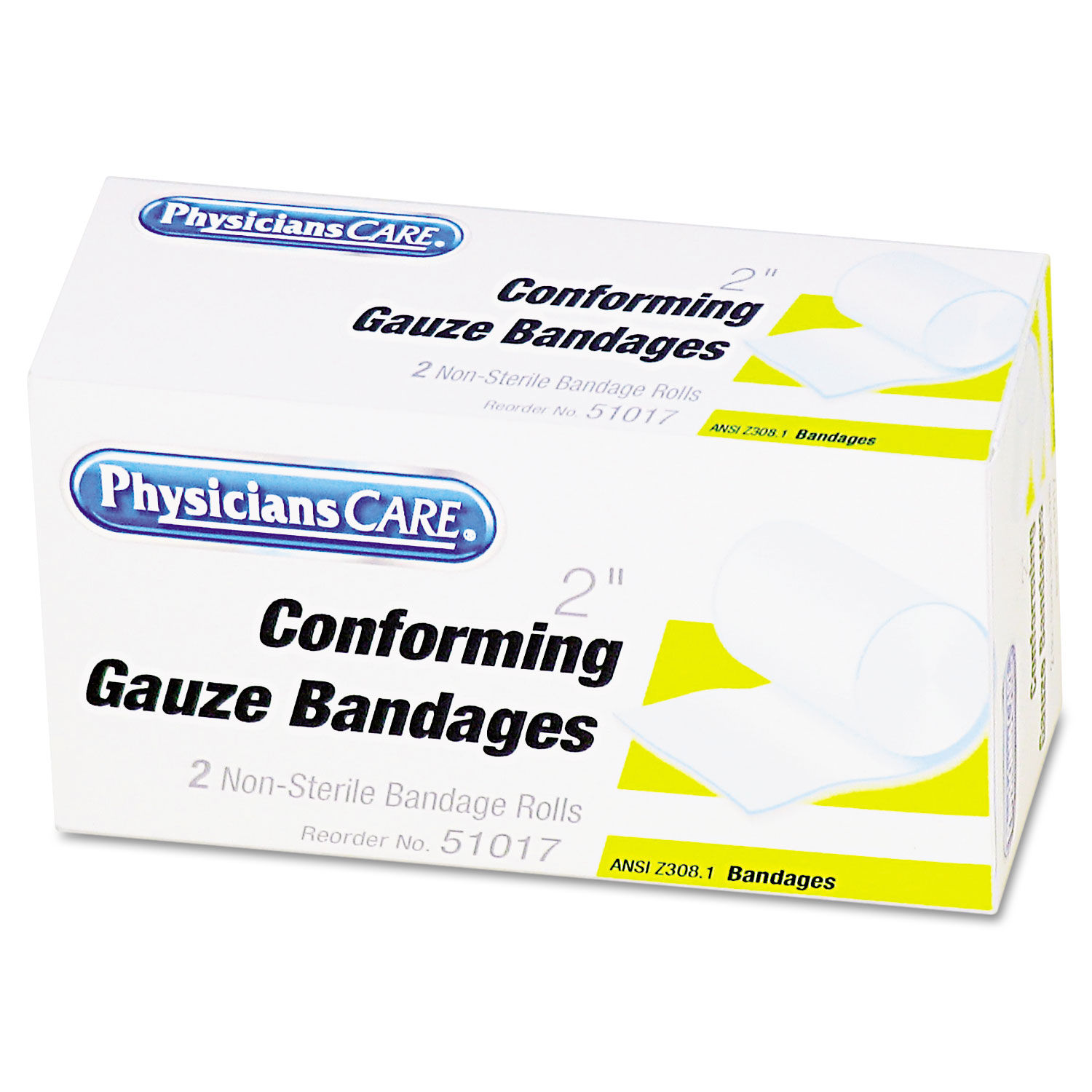 First Aid Conforming Gauze Bandage by PhysiciansCareandreg; by First Aid Onlyandreg; FAO51017